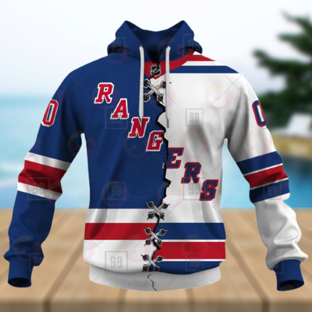 NHL New York Rangers Shirt Sweatshirt Hoodie 3D - Bring Your Ideas