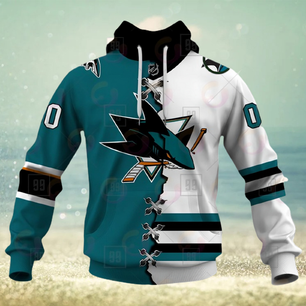 Custom San Jose Sharks Unisex With Retro Concepts NHL Shirt Hoodie 3D -  Bring Your Ideas, Thoughts And Imaginations Into Reality Today