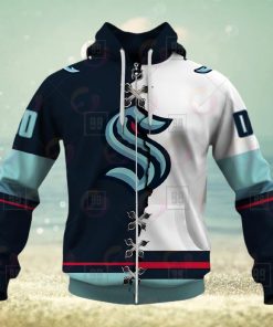 Personalized NHL Seattle Kraken Mix Jersey 2023 3D Hoodie