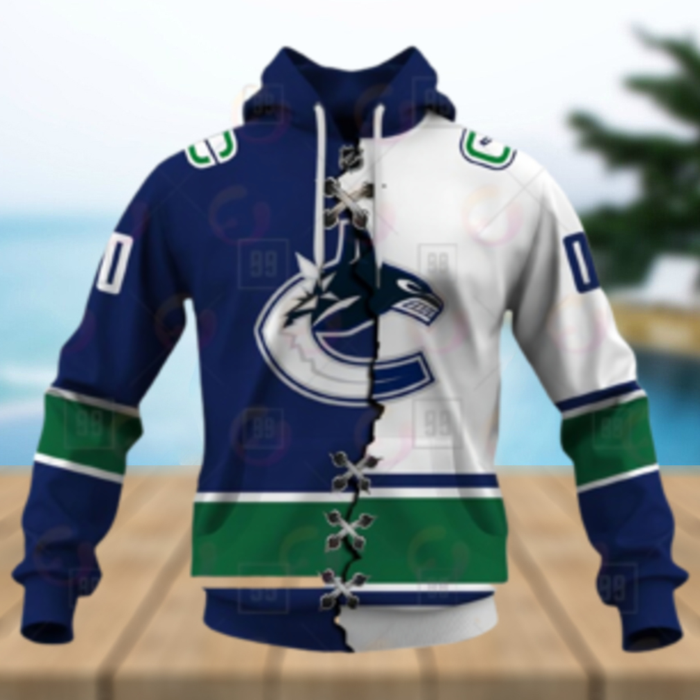 Vancouver Canucks NHL Special Design Jersey With Your Ribs For