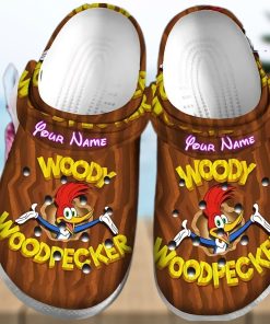 Personalized Name Woody Woodpecker Crocs Classic Crocs Clog For Women