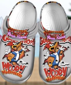 Personalized Name Woody Woodpecker Crocs Shoes Comfortable For Women Men Crocs Clog