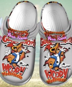 Personalized Name Woody Woodpecker Crocs Shoes Comfortable For Women Men Crocs Clog