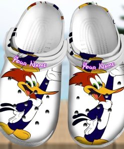 Personalized Name Woody Woodpecker Crocs Shoes Comfortable For Women Men