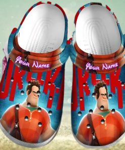 Personalized Name Wreck It Ralph Crocs Classic Comfortable For Mens Womens Crocs