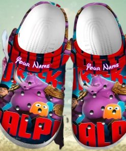 Personalized Name Wreck It Ralph Crocs Clog Comfortable For Mens Womens