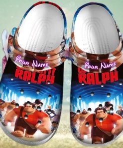 Personalized Name Wreck It Ralph Crocs Clogs Shoes Comfortable For Mens Womens Crocs Classic