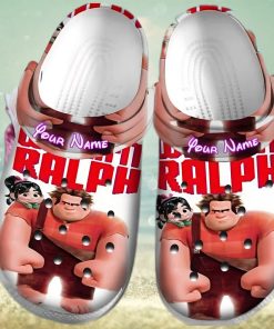 Personalized Name Wreck It Ralph Crocs Shoes Comfortable For Mens Womens Crocs Classic