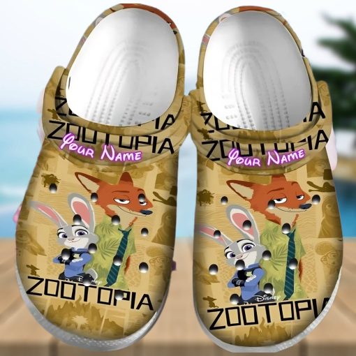 Personalized Name Zootopia Crocs Clog Shoes Crocs For Men Crocs Classic