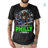 Super Bowl Games 2023 Kansas City and Eagles Football T Shirt