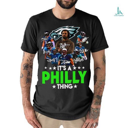 Philadelphia Eagles Team Its A Philly Thing Signatures Shirt0