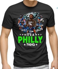 Philadelphia Eagles Team Its A Philly Thing Signatures Shirt0