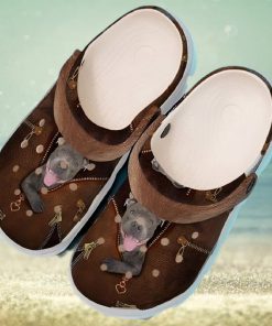 Pitbull Hello There For Man and Women Crocs Clog Shoes