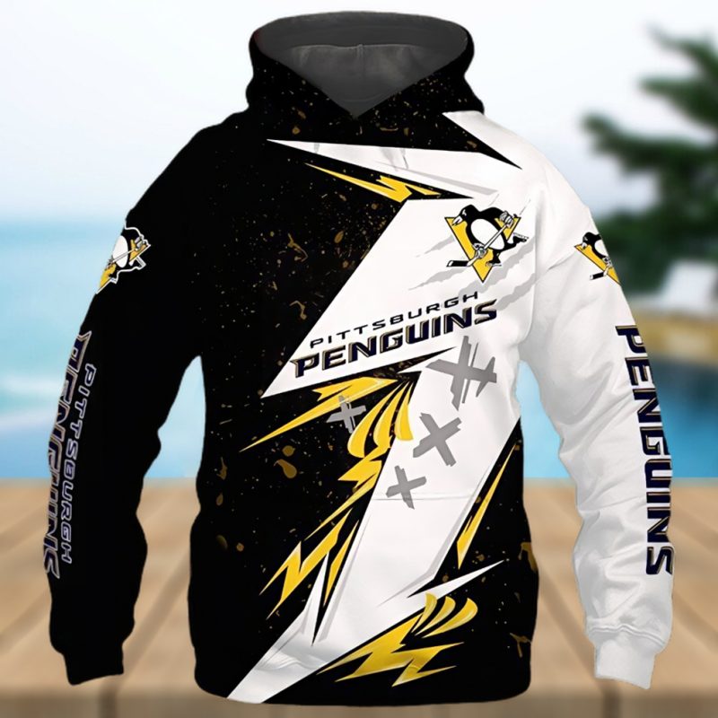 Pittsburgh Penguins Hoodie 3D