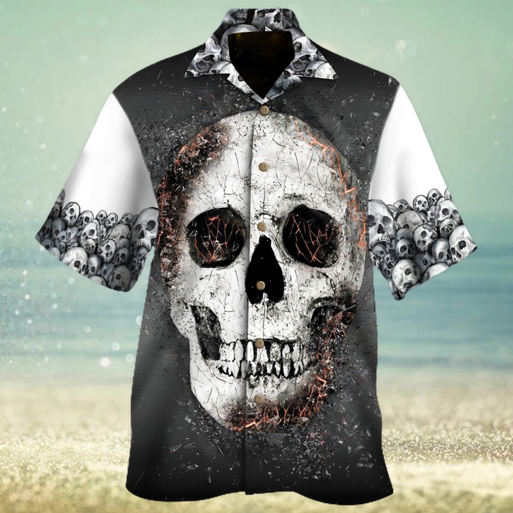 Poker Skull Hawaiian Shirt