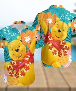 Pooh Hawaii Floral Winnie The Pooh Disney Cruise 2023 Disney Hawaiian Shirt
