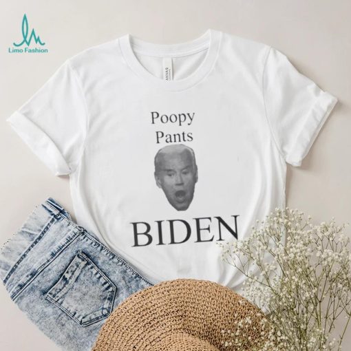 Poopy Pants Biden Funny Anti Biden T Shirt