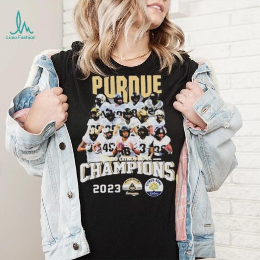 Purdue Vrbo Citrus Bowl Champions 2023 Shirt