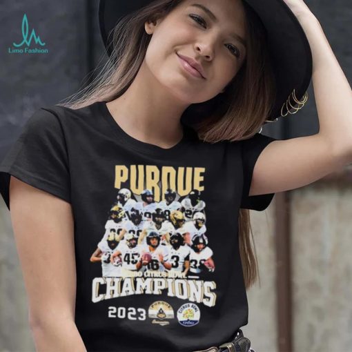 Purdue Vrbo Citrus Bowl Champions 2023 Shirt