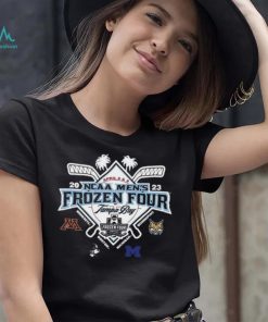 Quinnipiac University Men’s Hockey 2023 Frozen Four 4 Team T Shirt