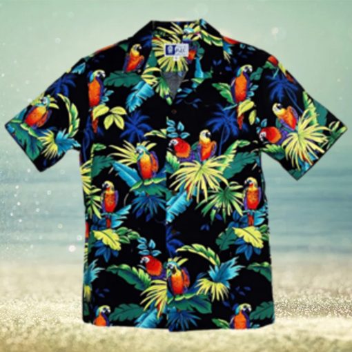 RJC 5X Big Mens Tropical Island Birds Hawaiian Shirt