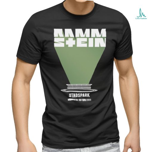 Rammstein Stadspark Europe Stadium Tour 2023 Groningen New 2023 t Shirt