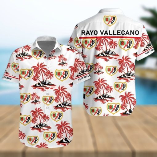 Rayo Vallecano Laliga Hawaiian Shirt