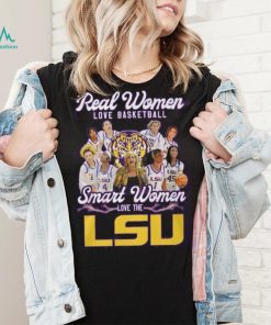 Real Women Love Baseball Smart Women Love The LSU Shirt