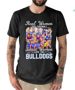 Real Women Love Football Smart Women Love The Western Bulldogs Shirt