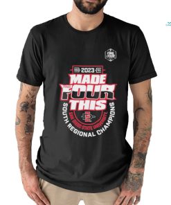 San Diego State Aztecs 2023 Men’s Basketball Tournament March Madness Final Four Regional Champions T Shirt