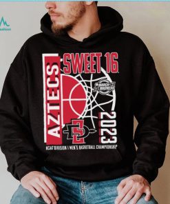 San Diego State Aztecs 2023 NCAA Division I Men’s Basketball Championship Tournament March Madness Sweet 16 shirt