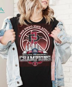San Diego State Aztecs Final Tour 2023 South Regional Champions Shirt