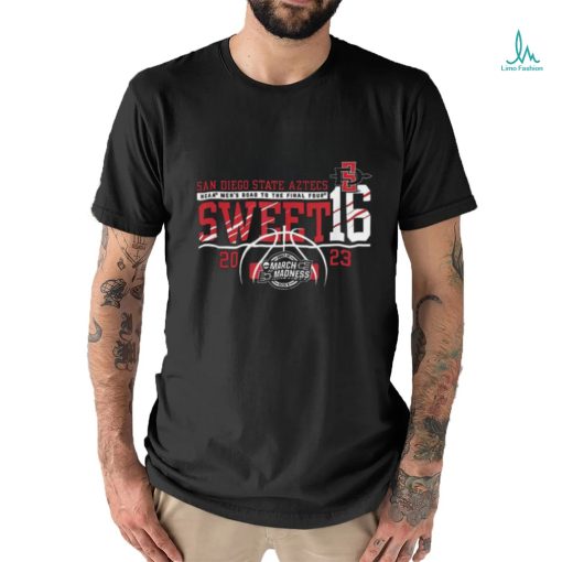 San Diego State Aztecs Sweet 16 2023 NCAA Men’s Basketball Shirt