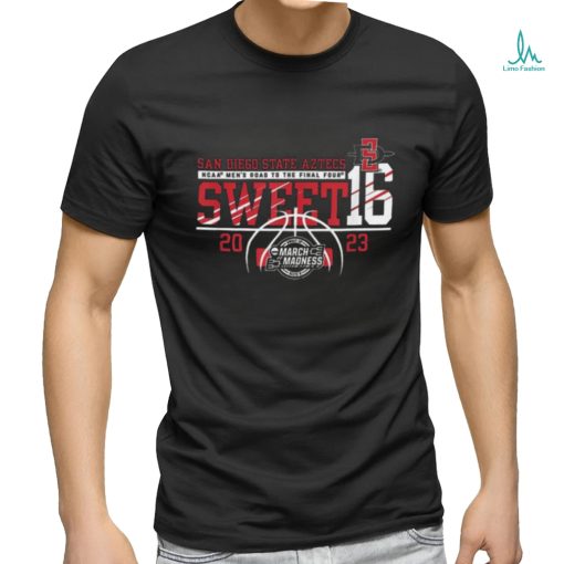 San Diego State Aztecs Sweet 16 2023 NCAA Men’s Basketball Shirt