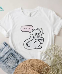 Sexy cat meow t shirt