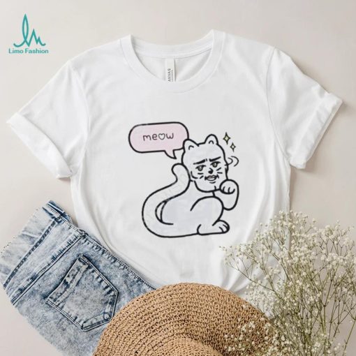 Sexy cat meow t shirt