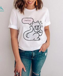 Sexy cat meow t shirt