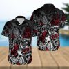 Scratched Skull Halloween Hawaiian Shirt For Men Women Adult