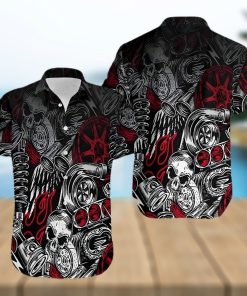 Shop From 1000 Unique Hawaiian Aloha Shirts Motorbike Skull Art