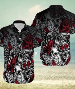 Shop From 1000 Unique Hawaiian Aloha Shirts Motorbike Skull Art