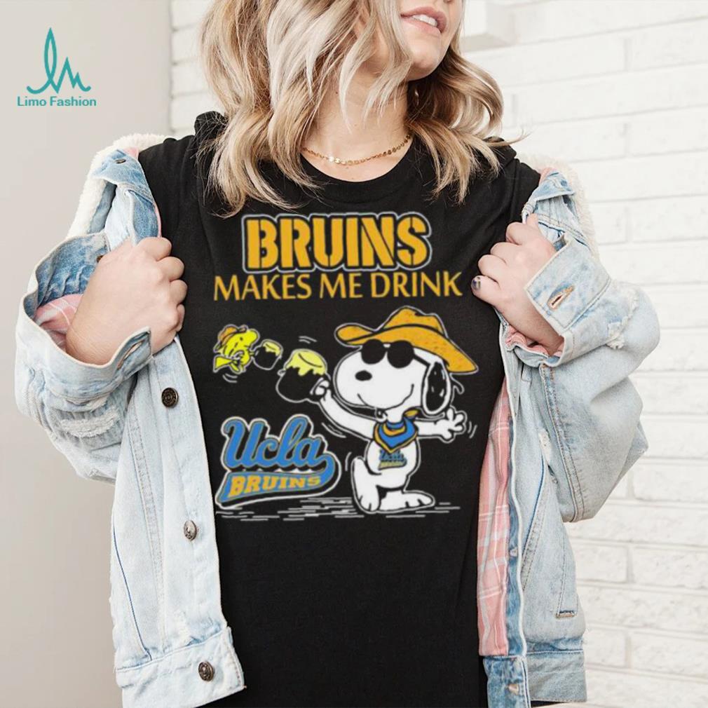 Snoopy And Woodstock UCLA Bruins Makes Me Drink Shirt, hoodie