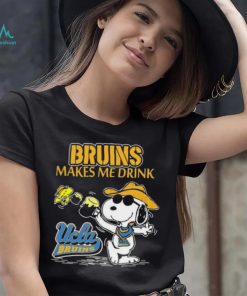 Snoopy And Woodstock UCLA Bruins Makes Me Drink Shirt