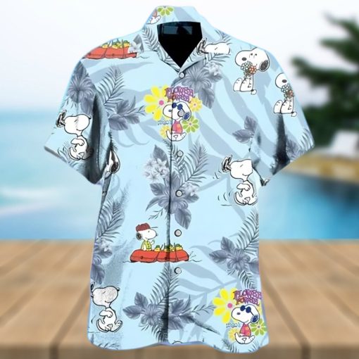 Snoopy Flower Power Disney Cruise 2023 Disney Hawaiian Shirt