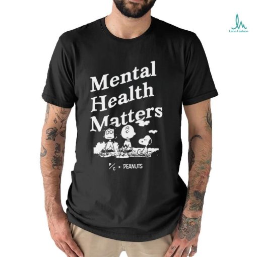 Snoopy Peanuts mental health matters 2023 t shirt