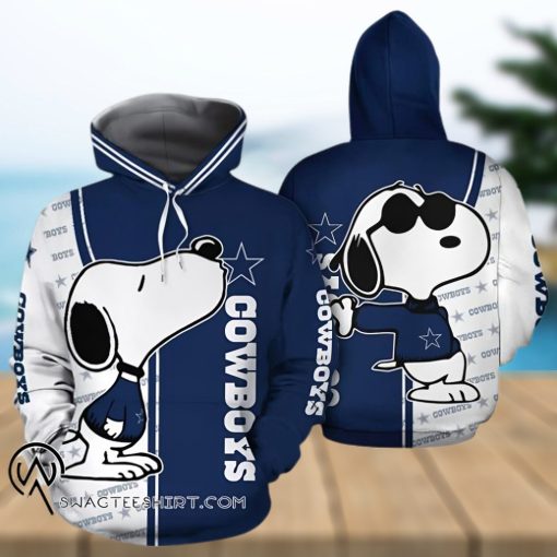 Snoopy dallas cowboys 3d hoodie