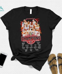 South Carolina Gamecocks women’s basketball 2023 Conference Regular Season Champions signatures shirt