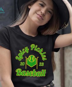 Spicy Pickles Baseball 2023 logo shirt