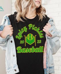 Spicy Pickles Baseball 2023 logo shirt