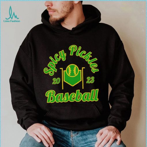 Spicy Pickles Baseball 2023 logo shirt