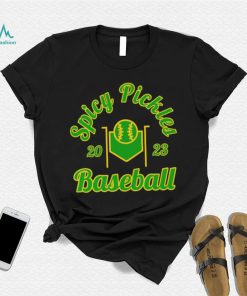 Spicy Pickles Baseball 2023 logo shirt